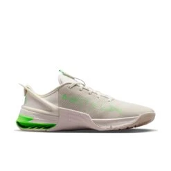 Nike Metcon 8 Flyease Training Shoes In White And Green -Nike AURORA DO9388 006 PHSRH001 2000