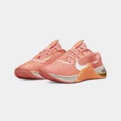 Nike Metcon 7 Training Shoes In Orange And Crimson -Nike CZ8280 600 E