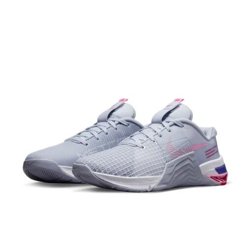 Nike Metcon 8 Training Shoes In Grey And Pink -Nike DO9327 005 PHCFH001 1