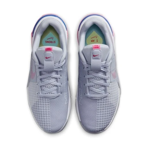 Nike Metcon 8 Training Shoes In Grey And Pink -Nike DO9327 005 PHCTH001 1