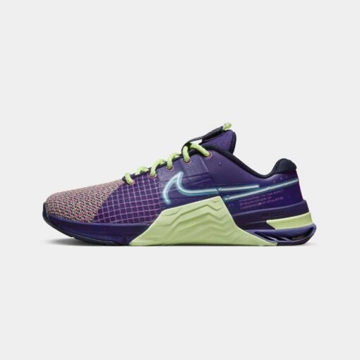 Nike Metcon 8 AMP Training Shoes In Purple -Nike DV1168 500 A 1