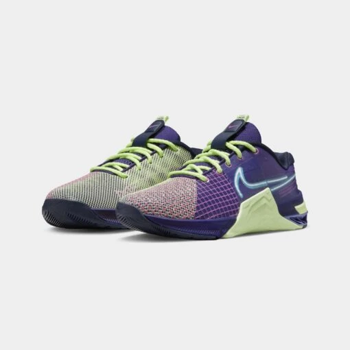 Nike Metcon 8 AMP Training Shoes In Purple -Nike DV1168 500 E 1