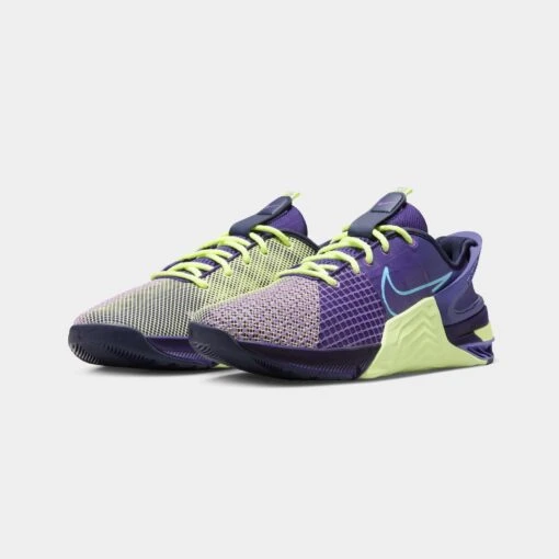 Nike Metcon 8 Flyease AMP Training Shoes In Purple -Nike FD0457 500 E